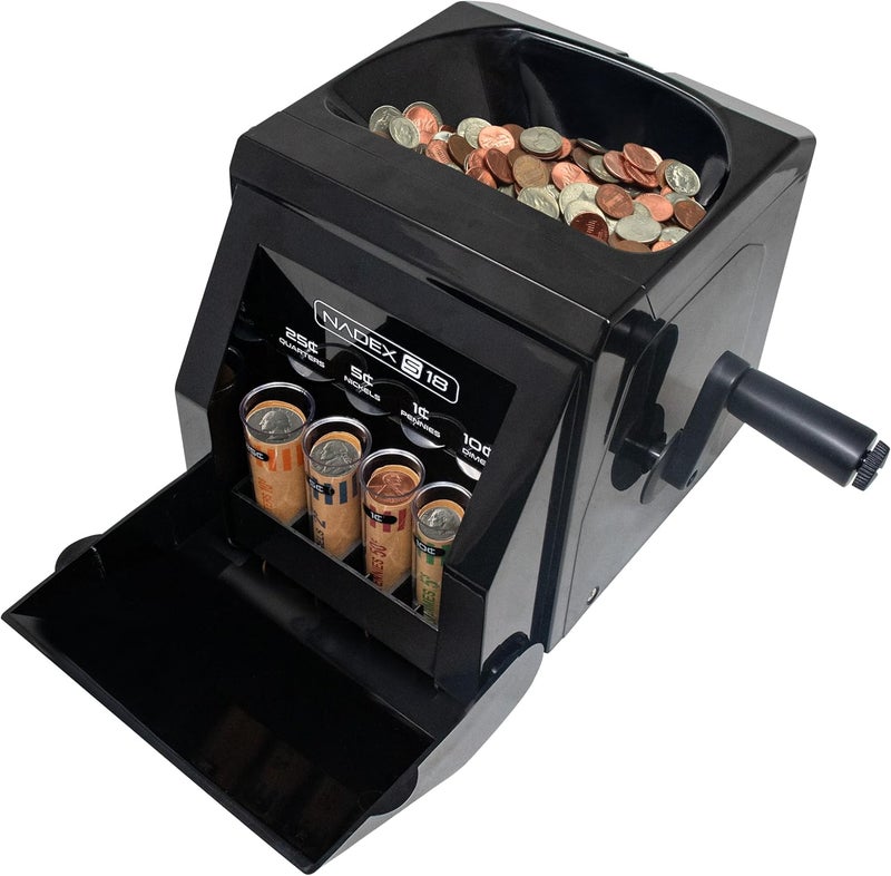 Nadex S18 Manual Coin Sorter and Wrapper - Image 1